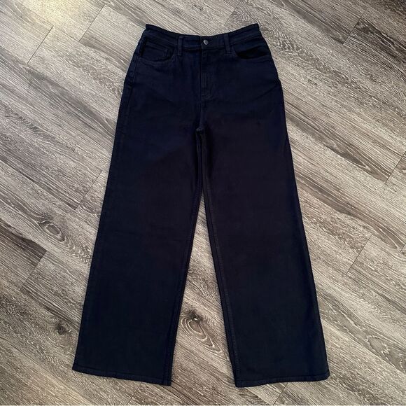 Naadam Twill Wide Leg Pant New - Picture 1 of 8